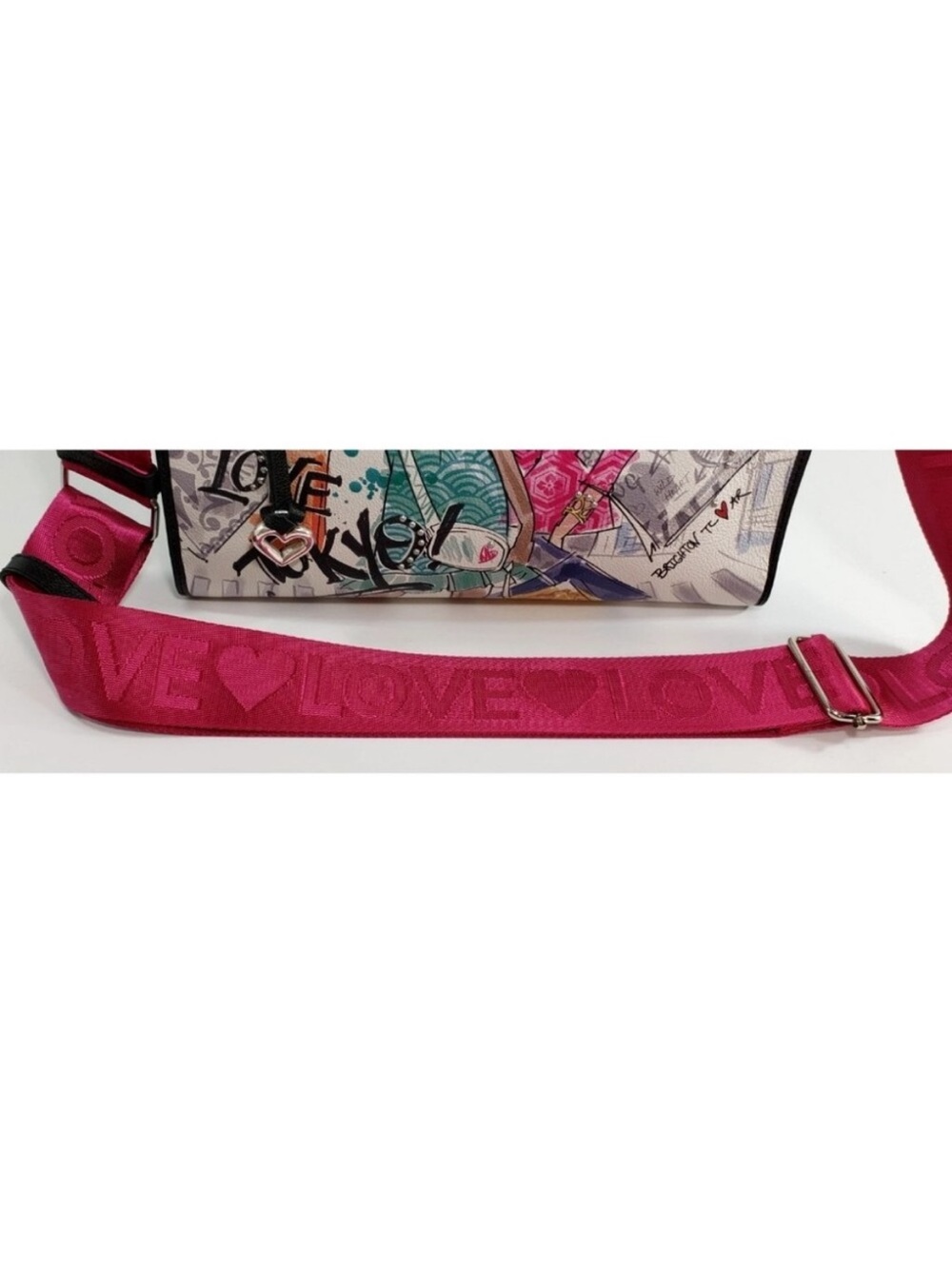 Brighton Limited Edition “from Tokyo with Love” tote, purse, HTF and Rare! NWT - Picture 12 of 15